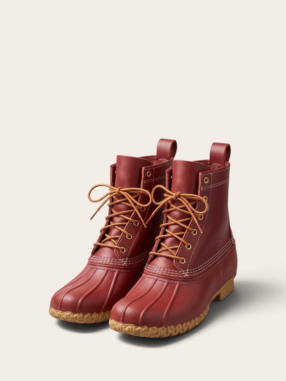 L.L.Bean Bean Boots | Burgundy Leather | Women’s 8M | Made in USA